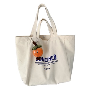 Heavy Duty Cotton Canvas Tote Bag Cotton Material Women Lady Handbag Baskets Canvas Grocery Shopping Tote Bag