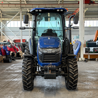 Tracteur-chargeur agricole compact Euro 5 de haute qualité, neuf et économique, avec faucheuse à disques, importé de Chine pour l'agriculture