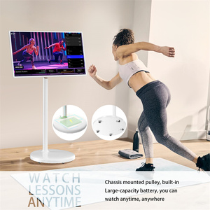 Tableta TV con pantalla táctil inteligente móvil de 32 pulgadas 1920*1080 Ips <span class=keywords><strong>SmartTv</strong></span> alimentado por batería - Product Image 2