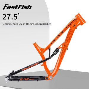 <span class=keywords><strong>Cadre</strong></span> de vélo de montagne Fatbike 27,5 pouces, frein à disque, alliage d'aluminium 6061 Hz-05, libération rapide - Product Image 3