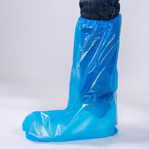 Cubrebotas Desechables Unisex <span class=keywords><strong>de</strong></span> Plástico Grueso Azul, Impermeables, <span class=keywords><strong>de</strong></span> Seguridad, Resistentes al Desgaste, <span class=keywords><strong>para</strong></span> Todas las Estaciones, Tipo Tubo, Fáciles <span class=keywords><strong>de</strong></span> Poner - Product Image 1