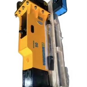 Martillo hidráulico SOOSAN-Modelo SB 50 tipo caja adecuado para miniexcavadoras retroexcavadoras y minicargadoras para excavar. - Product Image 1