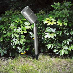Thép không gỉ bollard <span class=keywords><strong>GU10</strong></span> ổ cắm LED <span class=keywords><strong>Spike</strong></span> Đèn Ngoài Trời LED Spotlight AC110 220V pin Vườn cỏ tại chỗ đèn trong kho lớn - Product Image 4