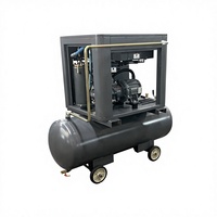 Compresseur AirHorse 2 en 1 modèle AK 4KW 7.5KW 10HP avec réservoir / récepteur de 100L 207L 300L