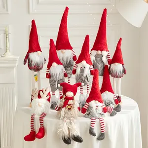 65CM 45CM 55CM Christmas Gnome Plush Christmas Doll Elf Gnome Christmas Decorations For Home Xmas Navidad New Year