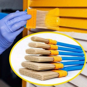 Đa Chức Năng Tốt Nylon Tóc Nghệ Sĩ Sơn Bàn Chải Thiết Lập Nylon Lụa Màu Xanh Nhựa Xử Lý Bàn Chải - Product Image 3