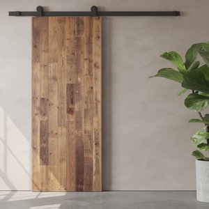 Parfait pour les rénovations historiques Ajoutez du caractère et de l'<span class=keywords><strong>histoire</strong></span> à votre maison avec notre porte en bois de grange résidentielle au design authentique - Product Image 3