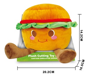 Nuevo Set de Juguetes de Comida de Peluche Suave para Niños Pequeños, Juego Educativo Montessori de Cocina de Simulación con Sonido de Campana, Regalo - Product Image 5
