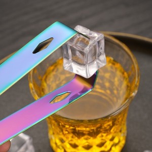 Premium Wholesale Durable Food Grade Buffet &amp; Kitchen Tools Metal Stainless Steel SS304 Ice <strong>Tongs</strong> | OEM/ODM Available - Product Image 4