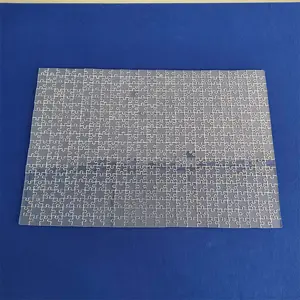 500pc Jigsaw Puzzle in acrilico trasparente irable Blank Puzzle in acrilico giocattoli rettangolo Lucite irable Puzzle Gag Gift