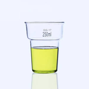 हैइजू लैब 250 मिली और 400 मिलीलीटर बोरोसिलिकेट 3.3 ग्लास थोक गर्मी प्रतिरोधी थिकस्ली डिंग बेकर्स - Product Image 4