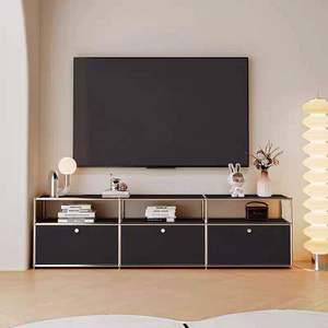 Luxury Modular <b>TV</b> <b>Stand</b> Middle Ancient Modern Eco-Friendly Customized Color Stainless Steel Living Room Storage Furniture - Product Image 1