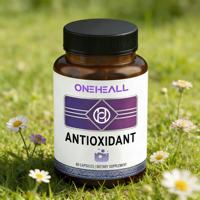 Extrait d'herbes, vitamines antioxydantes avec capsules d'açaï et de baies de goji - 60 capsules, complément alimentaire quotidien