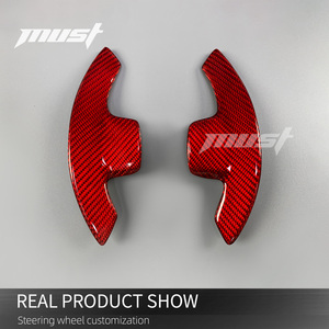 <span class=keywords><strong>Volant</strong></span> en fibre de carbone <span class=keywords><strong>personnalisé</strong></span> avec écran LED pour Chevrolet Camaro ZL1 1LE SS 2SS Coupé et Corvette C7 2016-2023 - Product Image 4