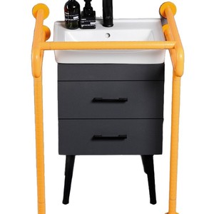 Barra de Seguridad Antideslizante de Acero Inoxidable KM 51 para Lavabo de Baño, Soporte para Personas Mayores y con Discapacidad - Product Image 1