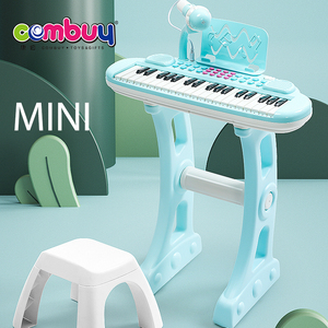 Bàn Phím Nhạc Cụ Trẻ Em Trống Đồ Chơi Piano Kèm Ghế - Product Image 3