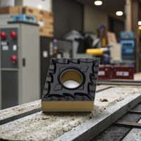 Plaquettes en carbure revêtues CVD de qualité supérieure SRUIPU CNMG120404/CNMG120408/CNMG120412 OEM, porte-outils de tournage et de fraisage CNC, haute précision