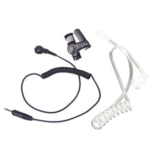 DJS-03S 3.5mm <span class=keywords><strong>Contacteur</strong></span> Bobine Fil Écouter Seulement <span class=keywords><strong>Air</strong></span> Tube Écouteur Casque Écouteur pour Radio Bidirectionnelle - Product Image 1