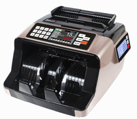 Compteur de billets en dollars américains australiens AL-7200 avec UV MG IR détection de contrefaçon batterie intégrée comptage manuel de la valeur