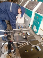Système d'abattage de porcs en tente : Étourdisseur électrique certifié CE avec pistolet motorisé et kit d'outils de boucher pour un abattage sûr