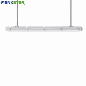 IP65 Không Thấm Nước 20W/40W/80W <span class=keywords><strong>LED</strong></span> Tuyến Tính Chiếu Sáng Batten Liên Kết Tri Bằng Chứng Ánh Sáng 3Cct Mặt Dây Chuyền Thương Mại Đèn Với PC Cơ Thể A4 - Product Image 4