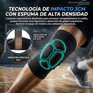 Genouillères ELE-GATE Taille L Ergonomiques Respirantes Protection Sportive - Product Image 4