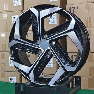 <span class=keywords><strong>Jantes</strong></span> GPW 18 19 pouces 18X7.5 19X7.5 5x114.3 Noir Machine Face Alliage pour <span class=keywords><strong>Hyundai</strong></span> <span class=keywords><strong>Tucson</strong></span> L 2021 2023 - Product Image 2