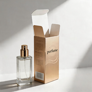 Cajas de Papel Plegables con Base Encajable para Cosméticos, Impresión de Logotipos Personalizados, Embalaje Ecológico de Lujo para Maquillaje, Set de Regalo de Belleza - Product Image 1