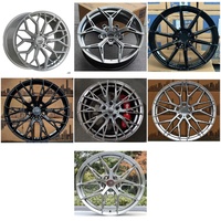 Ruedas Cóncavas de Aleación Fundida Directamente de Fábrica, 20 Pulgadas, 5x114.3 para Toyota Highlander Sienna, Venta al Por Mayor del Fabricante