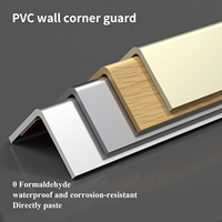 Profilé d'angle en PVC moderne en forme de L |   Profilé Écologique et Durable pour la Protection des Murs et des Coins des Villas et Hôtels