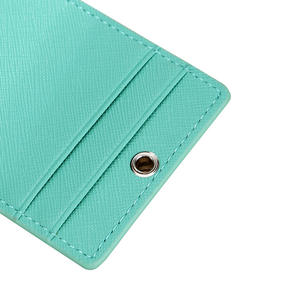 新しい牛革IDホルダーオフィスIDプロテクターケース会社許可バスメトロカード銀行カード男性と女性のためのバッジホルダー - Product Image 4