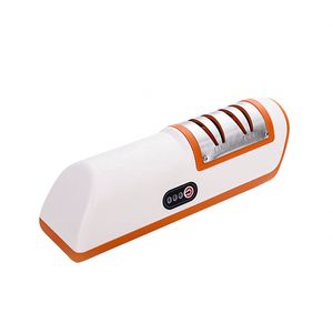 Affûteur de couteaux électrique professionnel personnalisé avec logo, moteur puissant et guides de précision pour couteaux de cuisine – Vente en gros - Product Image 3