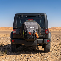 Sac de rangement pour pneu de secours OEM en gros, conception à enroulement, pour accessoires tout-terrain, marché de gros, avec option de logo personnalisé