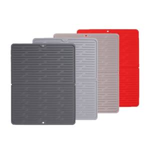 Tapis de table multifonctionnel antidérapant grand format en silicone, isolant thermique, pliable, pour la maison, pour sécher les vaisselle - Product Image 1