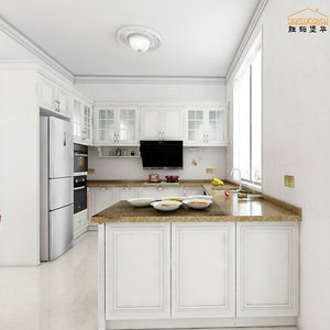 Blanco de lujo completa Mini del Gabinete de <span class=keywords><strong>cocina</strong></span> de la unidad - Product Image 1