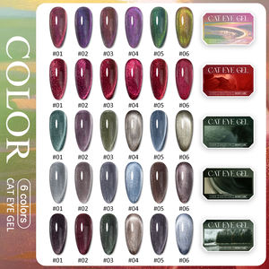 Набор гель-лаков HONEY GIRL Rich Colors Cat Eye, магнитный гель для дизайна ногтей, для салонов и домашнего использования, гель-лак для ногтей, снимаемый методом замачивания, для УФ/LED ламп, 30 цветов в комплекте - Product Image 2