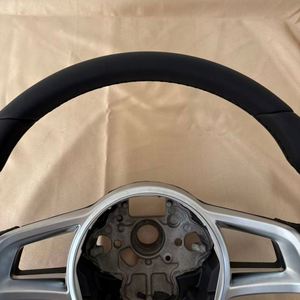Volante de cuero para Volkswagen Golf 4 5 6 7 MK4 MK5 MK6 MK7 7.5 GTI <span class=keywords><strong>GTS</strong></span> GTD GTE R R Line <span class=keywords><strong>Polo</strong></span> GTI MK7 - Product Image 3
