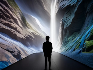 Projetor Interativo Dinâmico a Laser para Exibição em Bancada e Chão, Projeção Imersiva para Entretenimento em Nightclubs - Product Image 3