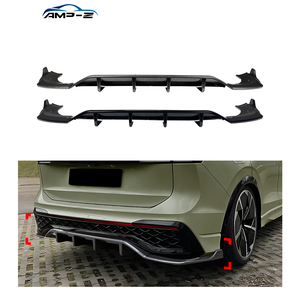 Diffusore Posteriore in ABS Nero Lucido per VW <span class=keywords><strong>Tiguan</strong></span> MK3 R Line 2024+ Accessori Auto - Product Image 1