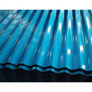 Lamiere Ondulate <span class=keywords><strong>in</strong></span> Acciaio Zincato Verniciato Rosso per Tetti, Pavimenti di Magazzini Durevoli <span class=keywords><strong>in</strong></span> Acciaio al Carbonio - Product Image 2