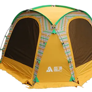 350*350 grande família camping tenda