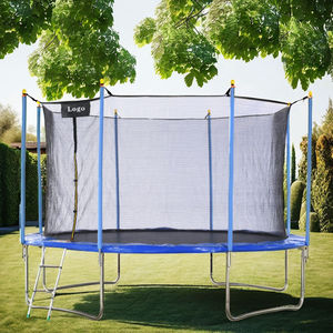 Zoshine 8FT /10FT /12FT <span class=keywords><strong>Trampoline</strong></span> d'extérieur Vente chaude Couleur bleue Grand <span class=keywords><strong>Trampoline</strong></span> pour la formation familiale Active - Product Image 2