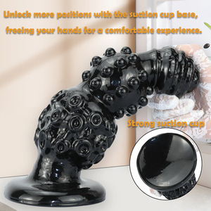 Plug Anal de 9cm con Forma Irregular, Diseño de Dientes de Lobo y Tentáculos, Dildo Extra Grande y Grueso, Juguete para Estiramiento Anal y Fisting - Product Image 2