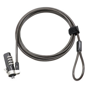 MK852 コンピューターアクセサリー 3*5mm リセット可能 4桁ケーブルコンビネーションパスワードコンピューターロック ラップトップロック HP Dellラップトップ用 - Product Image 3