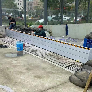 Barreras <span class=keywords><strong>de</strong></span> inundación <span class=keywords><strong>de</strong></span> aluminio Nautilus, muy impermeables, utilizadas en entradas <span class=keywords><strong>de</strong></span> estacionamiento, túneles <span class=keywords><strong>de</strong></span> plantas <span class=keywords><strong>de</strong></span> energía nuclear - Product Image 4