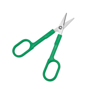 Yangjiang Stainless Steel Gauze Scissors Green Straight Head Household Medical Use Small Size - Product Image 2