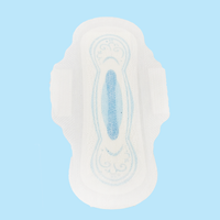 Serviettes hygiéniques en gros 350 mm grande taille infusées aux herbes anti-odeurs pour la nuit Marque privée