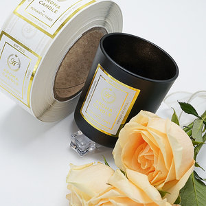 Etiquetas Adhesivas Personalizadas con Logotipo Privado para Productos Cosméticos, Etiquetas Impermeables para Botellas y Frascos de Manteca Corporal - Product Image 4