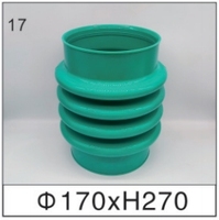 Soufflet de pilon 170mm 160mm 105mm