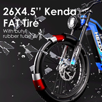 Vélo de montagne électrique en fibre de carbone, vélo électrique avec pneus larges, vélo électrique à moteur central, vélo électrique pour adultes, vélo électrique de ville